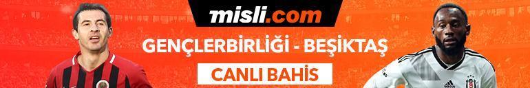 Gençlerbirliği-Beşiktaş maçı Tek Maç ve Canlı Bahis seçenekleriyle Misli.com’da