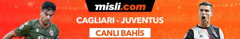 Cagliari - Juventus maçı Tek Maç ve Canlı Bahis seçenekleriyle Misli.com’da