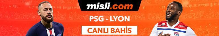 PSG - Lyon maçı canlı bahis heyecanı Misli.comda