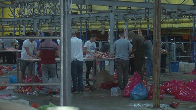 Başakşehirde 04.00te kurban kesim tartışması Kasaplar kaçtı iddiası
