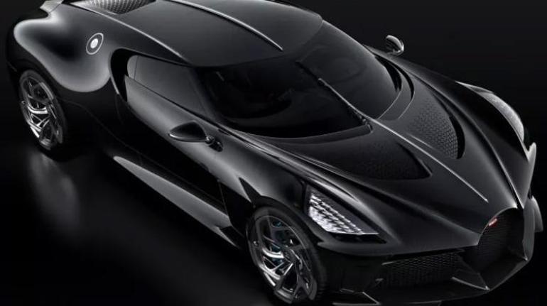 İşte dünyanın en pahalı otomobili Bugatti La Voiture Noire
