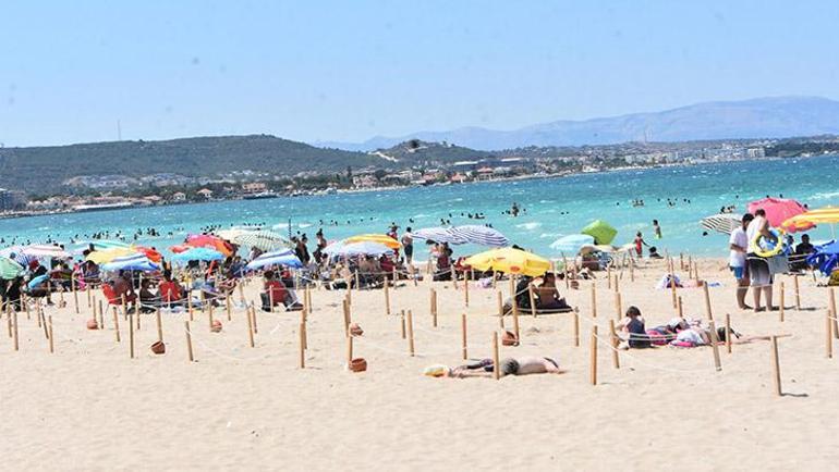 Çeşme esnafı bayram yoğunluğundan memnun