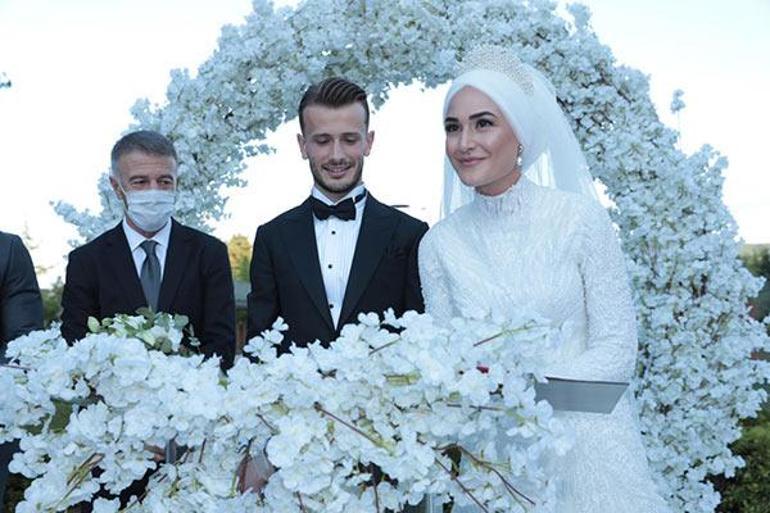 Abdulkadir Parmak, Merve Bozali ile evlendi