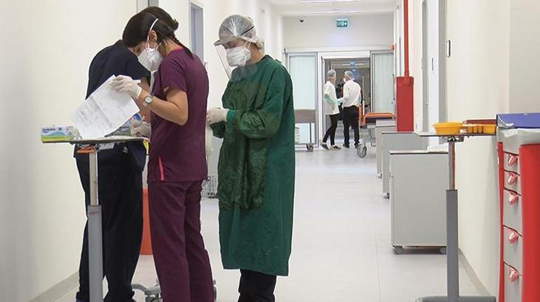 Son dakika: Pandemi hastanesinin yoğun bakım ünitesi ilk kez görüntülendi