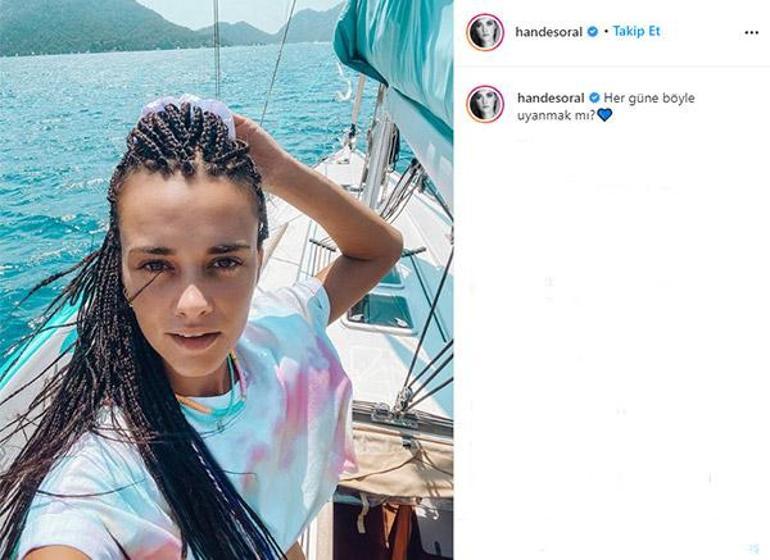 Hande Soral imaj değişikliğine gitti