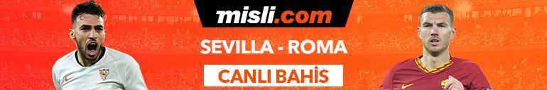 Sevilla - Roma maçı Tek Maç ve Canlı Bahis seçenekleriyle Misli.com’da