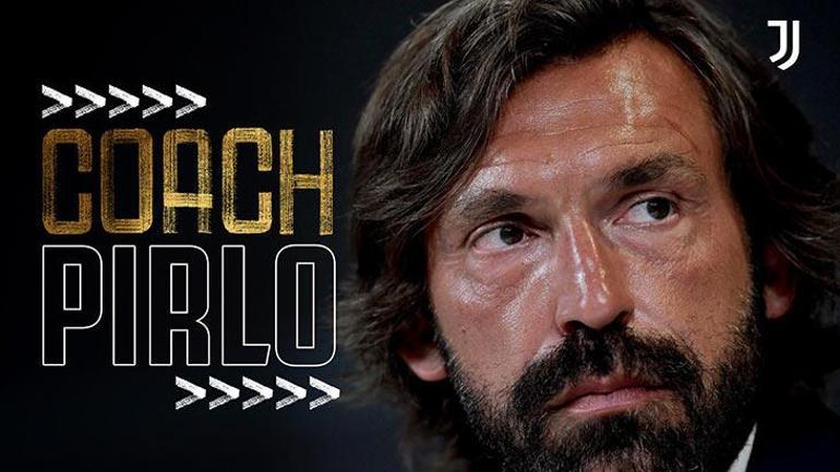 Juventusta yeni teknik direktör Andrea Pirlo oldu
