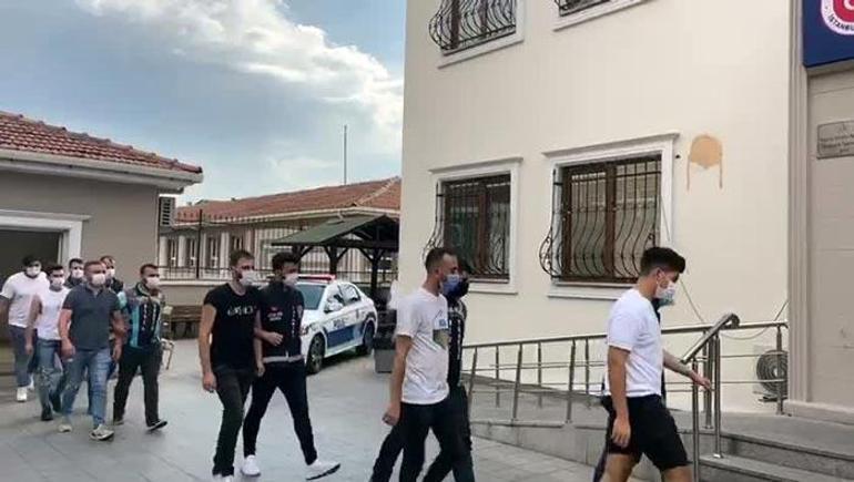 Hem trafiği hem corona virüsü yok saydılar 8 kişi yakalandı