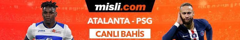 Atalanta - PSG maçı Tek Maç ve Canlı Bahis seçenekleriyle Misli.com’da