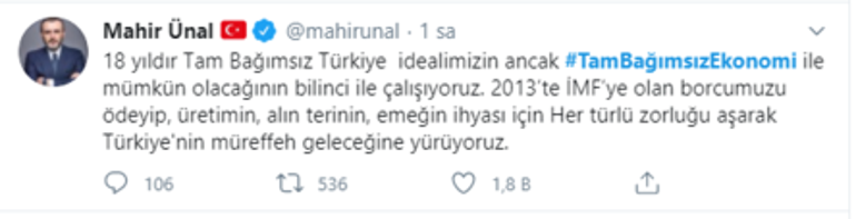 Bakan Albayrakın sözlerine sosyal medyada dev destek