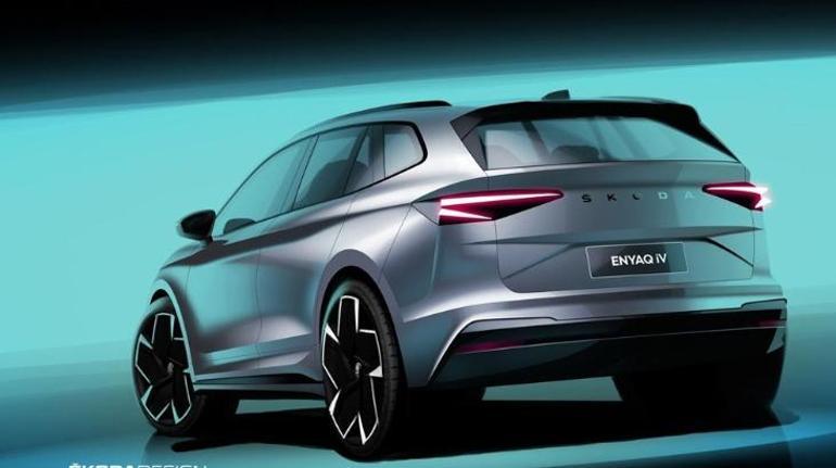 Skoda Enyaqın yeni görselleri sızdı