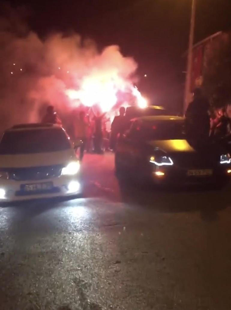İstanbul’da asker uğurlamalarında dehşete düşüren görüntüler kamerada