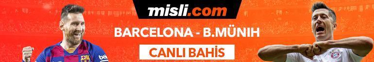 Barcelona - Bayern Münih maçı Tek Maç ve Canlı Bahis seçenekleriyle Misli.com’da