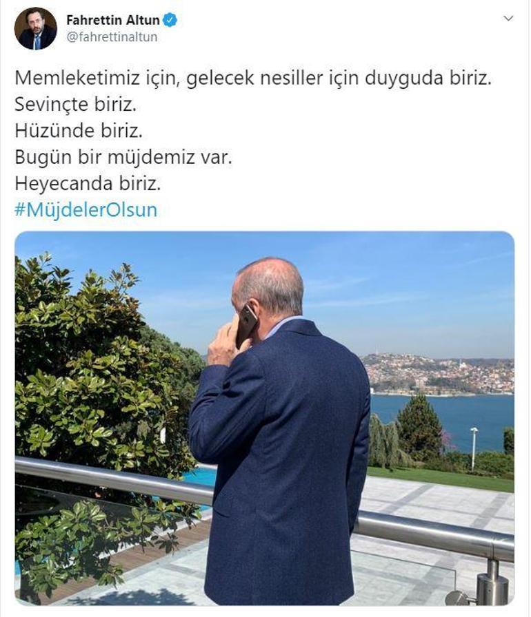 Son dakika... Erdoğanın müjde açıklamasına saatler kala dikkat çeken paylaşım