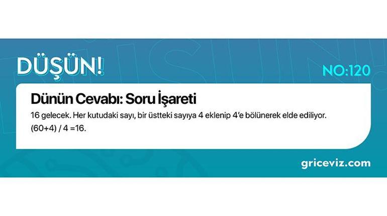 Günün bulmacası: Ne yapmalı