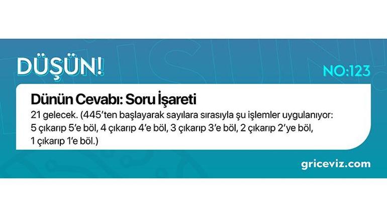 Günün bulmacası: Palindromik sayılar
