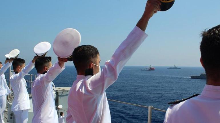 Son dakika... MSBden Doğu Akdeniz açıklaması Görüntüler paylaşıldı