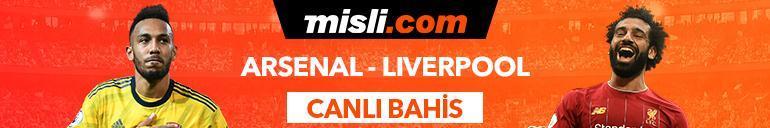 Arsenal - Liverpool maçı canlı bahis heyecanı Misli.comda