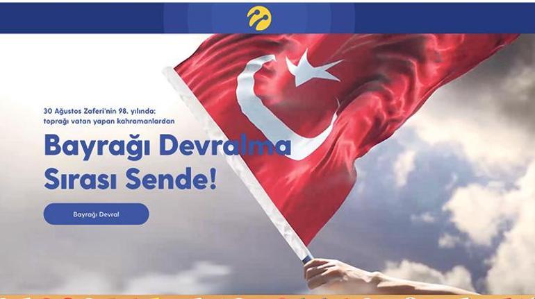 Turkcell’den bayrak ve şehitlere saygı filmi