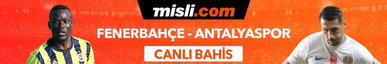 Fenerbahçe - Antalyaspor maçı Tek Maç ve Canlı Bahis seçenekleriyle Misli.com’da
