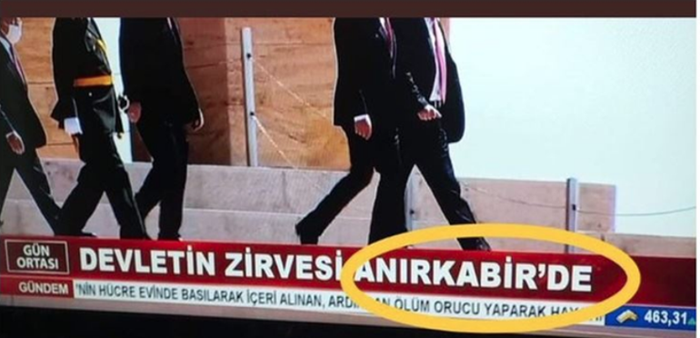 Son dakika... Akitin Anırkabir altyazısına büyük tepki “Bunlar hata falan değil...