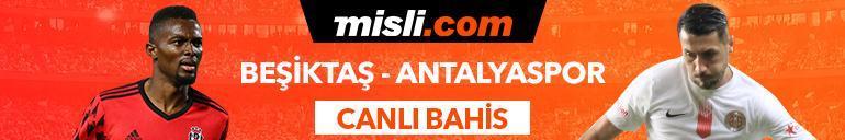 Beşiktaş - Antalyaspor karşılaşmasında Canlı Bahis heyecanı Misli.comda