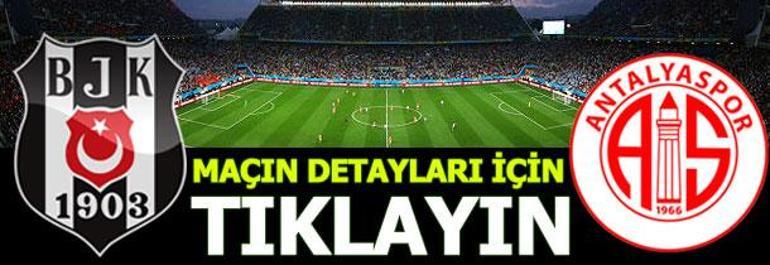 Beşiktaş - Antalyaspor: 3-0