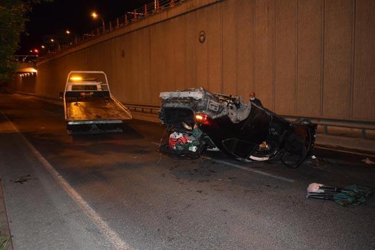 Malatyada alt geçitte feci kaza: 2 ağır yaralı
