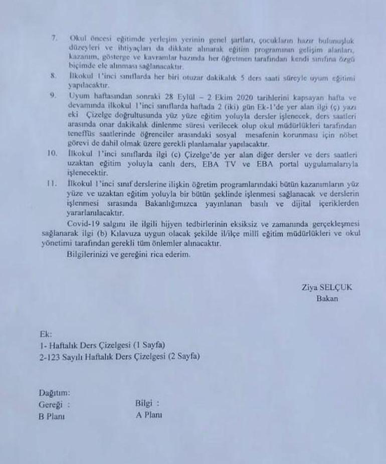 MEB tarafından yeni açıklama var mı Okullar ne zaman açılacak