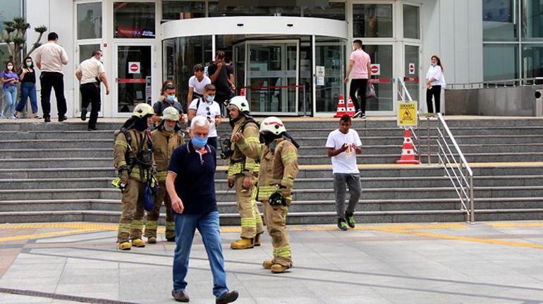 Son dakika... Şişlideki AVMde yangın Ekipler bölgede