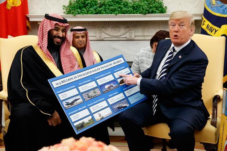 Trump, Muhammed bin Selman için Onun k.çını ben kurtardım dedi