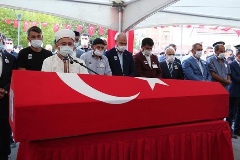 Şehit Yüzbaşı son yolculuğuna uğurlandı