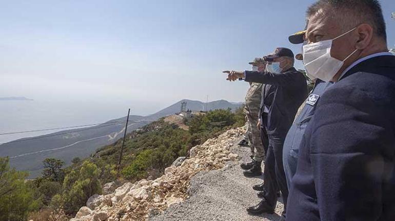 Son dakika... Bakan Akar Kaşta Flaş Meis Adası çağrısı