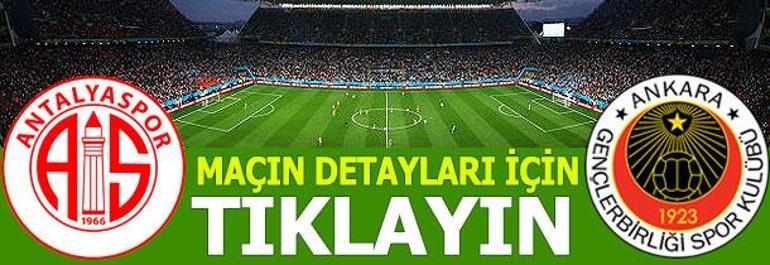 Antalyaspor - Gençlerbirliği: 2-0