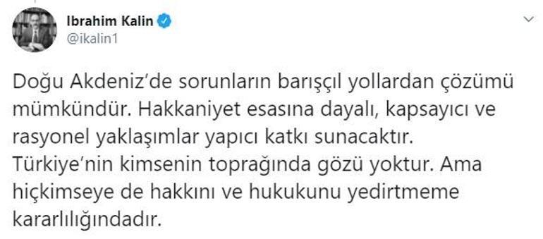 Son dakika... Cumhurbaşkanlığından Doğu Akdeniz mesajı