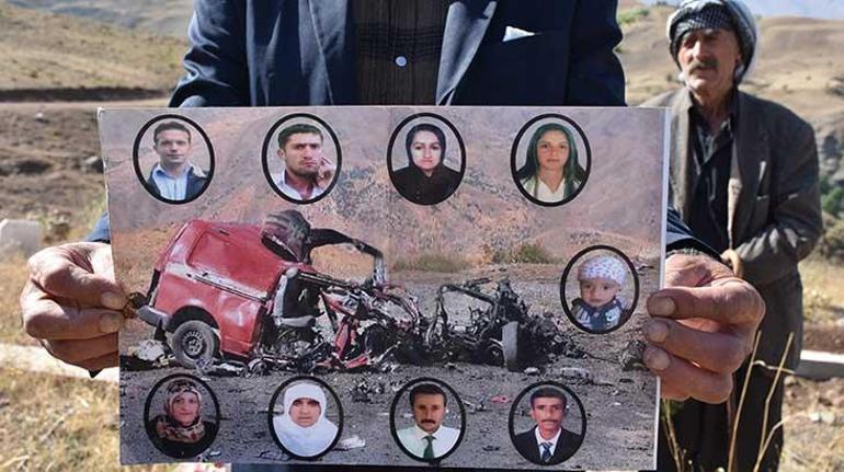 Hakkaride PKKnın katlettiği siviller anıldı
