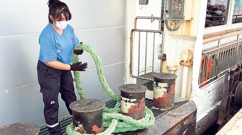 Şehir Hatları’nda 5 kadın gemici
