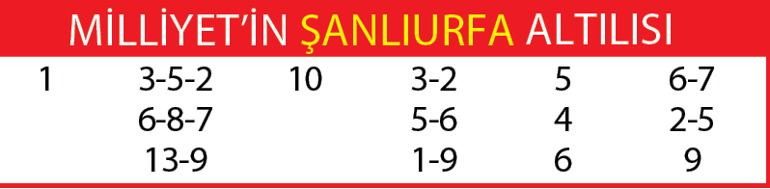 Yarış rehberi (20 Eylül 2020)