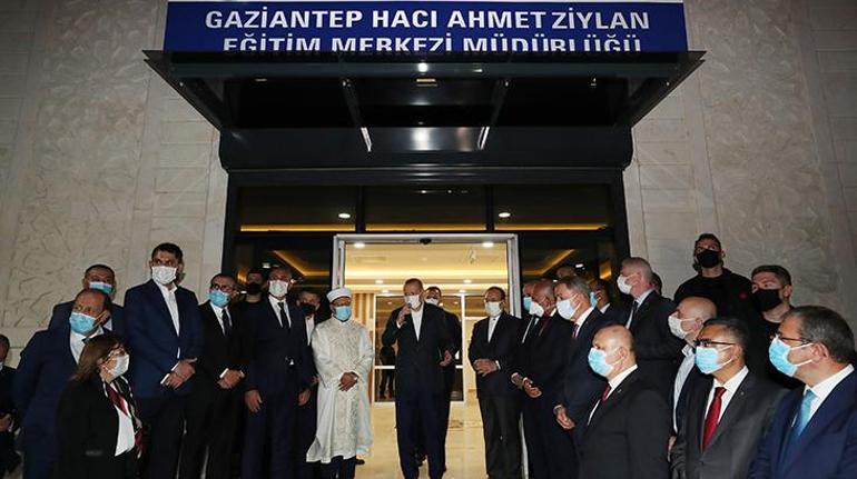 Son dakika... Cumhurbaşkanı Erdoğan, Hacı Ahmet Ziylan Eğitim Merkezinin açılışını yaptı