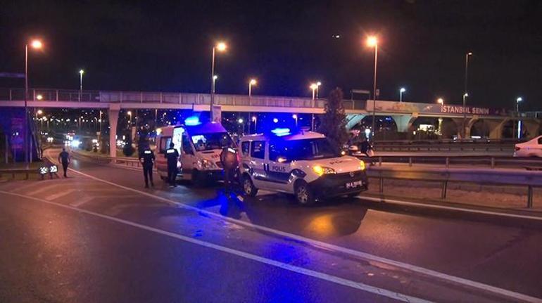 Yol kenarında baygın halde bulunan kadın hastaneye kaldırıldı