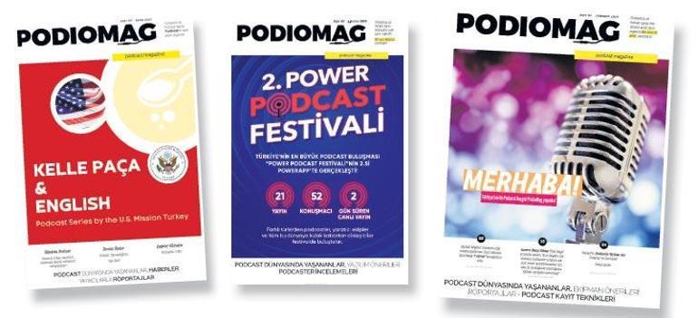 İlk podcast dergisi: PodioMag