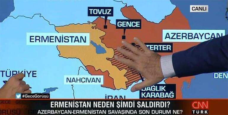 Abdullah Ağar harita üzerinde anlattı: Azerbaycan psikolojik üstünlük ele geçirdi