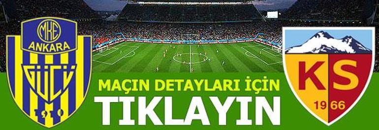 MKE Ankaragücü - Hes Kablo Kayserispor: 0-1