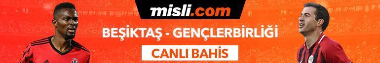 Beşiktaş - Gençlerbirliği maçı Tek Maç ve Canlı Bahis seçenekleriyle Misli.com’da
