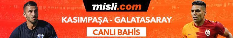 Kasımpaşa - Galatasaray maçı Tek Maç ve Canlı Bahis seçenekleriyle Misli.com’da