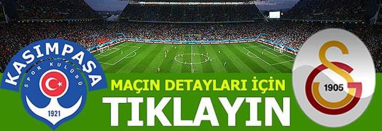 Kasımpaşa - Galatasaray: 1-0