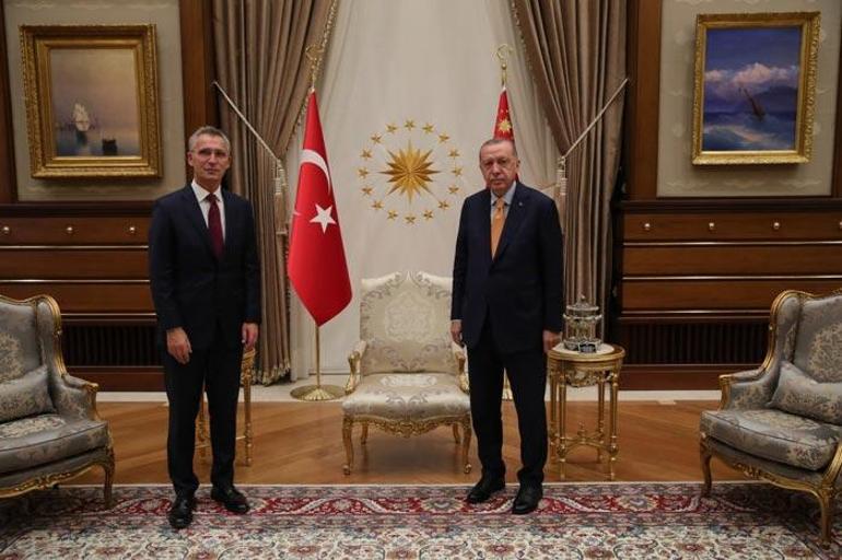 Son dakika: Cumhurbaşkanı Erdoğan, Stoltenbergi kabul etti