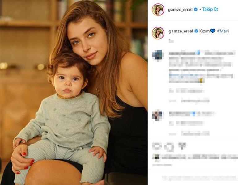 Gamze Erçelden Aylin Mavi paylaşımı