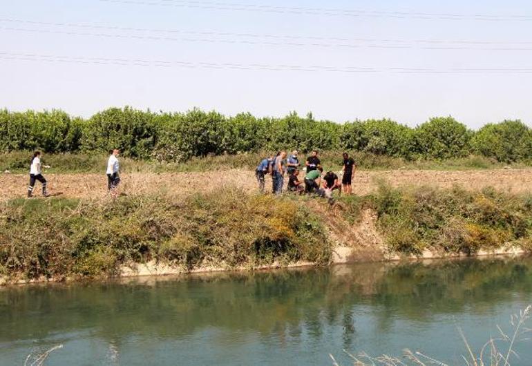 Adanada sulama kanalında ceset bulundu