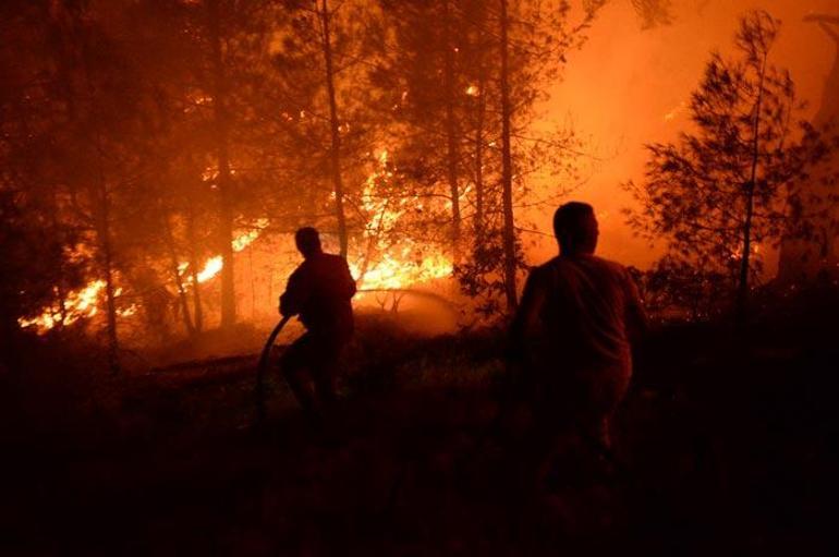 Kahramanmaraşta korkutan yangın Birçok ilden ekip geldi